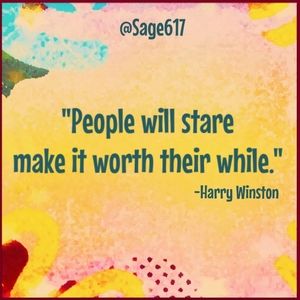 Make people stare ❤